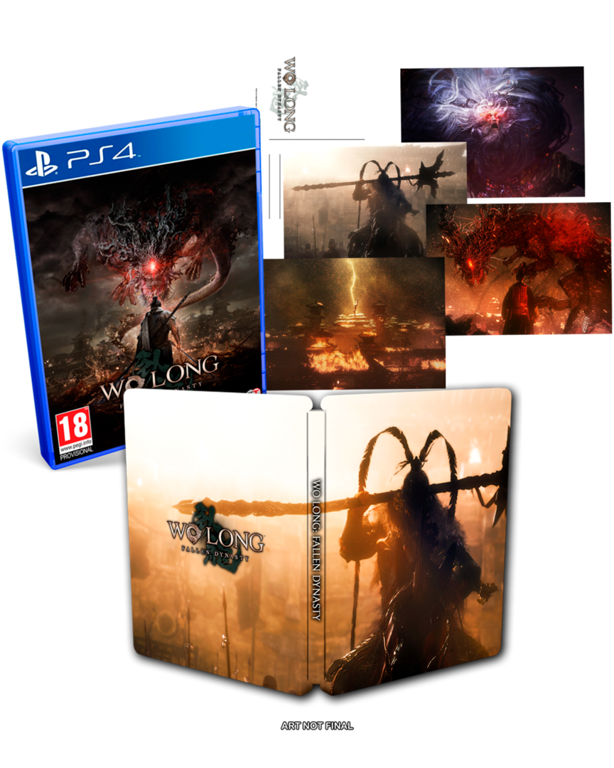 Wo long: fallen dynasty edición de lanzamiento steelbook