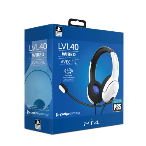 Comprar PS5 Consola + Auriculares LVL 40 PDP Gaming Blanco (Pack xtralife) PS5 Estándar