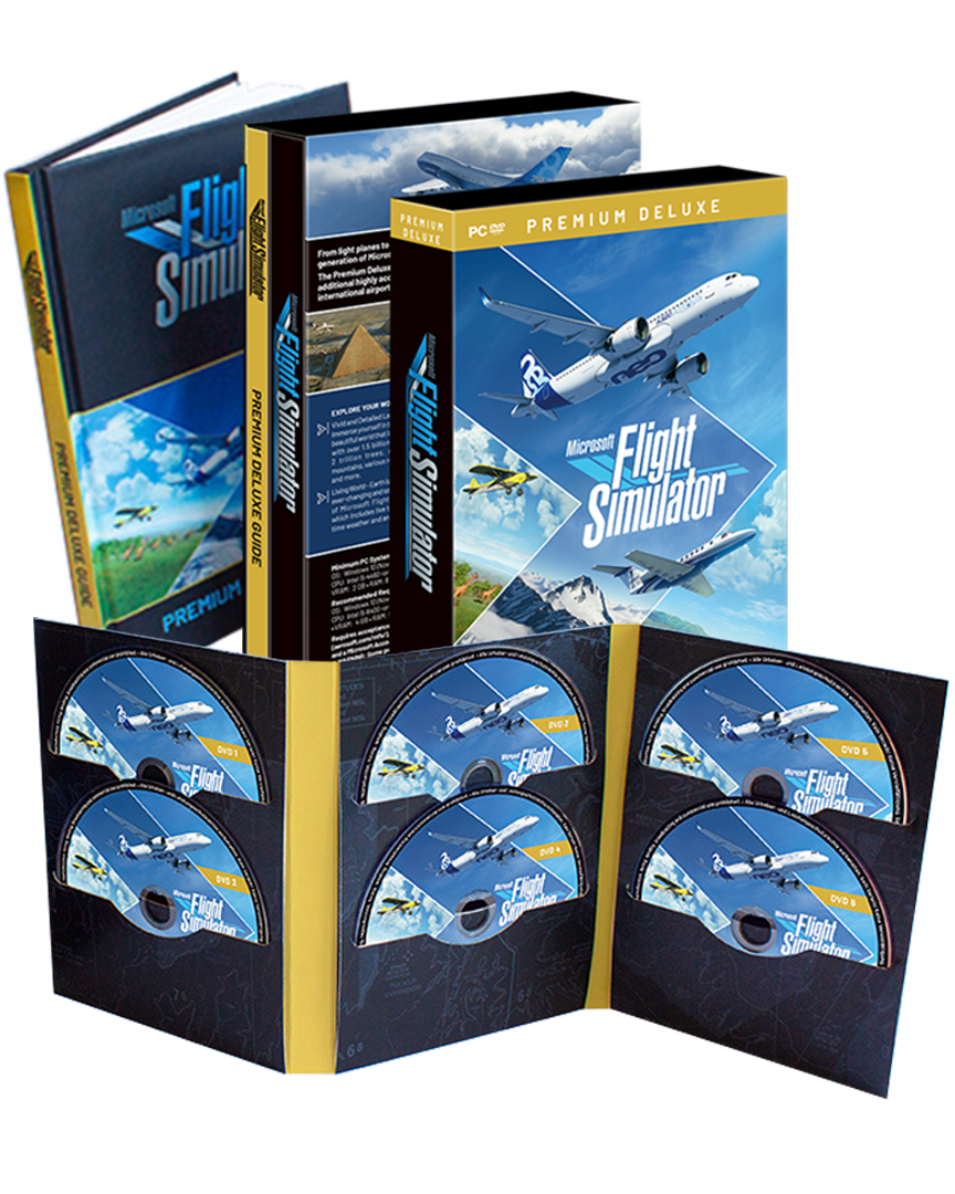 Microsoft flight simulator edición premium deluxe