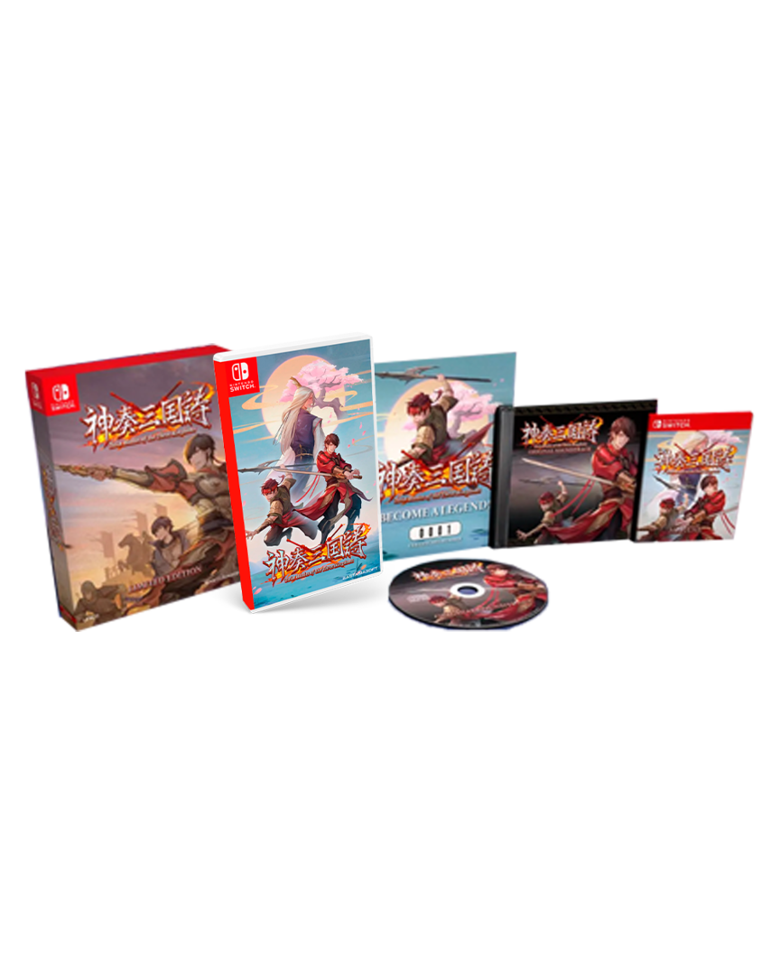 Twin blades of the three kingdoms edición limitada