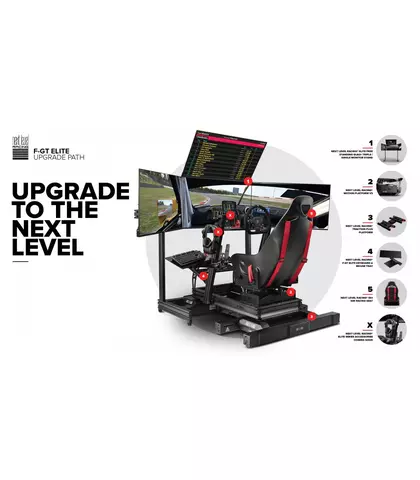 Comprar Cockpit Simulador F-GT de Aluminio Elite Edición Front & Side Mount 