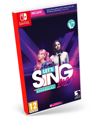 Comprar Let's Sing 2023 (Incluye Canciones Españolas) Switch Estándar