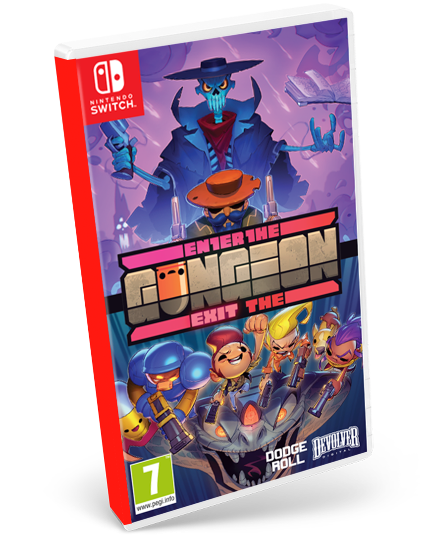 Enter/exit the gungeon