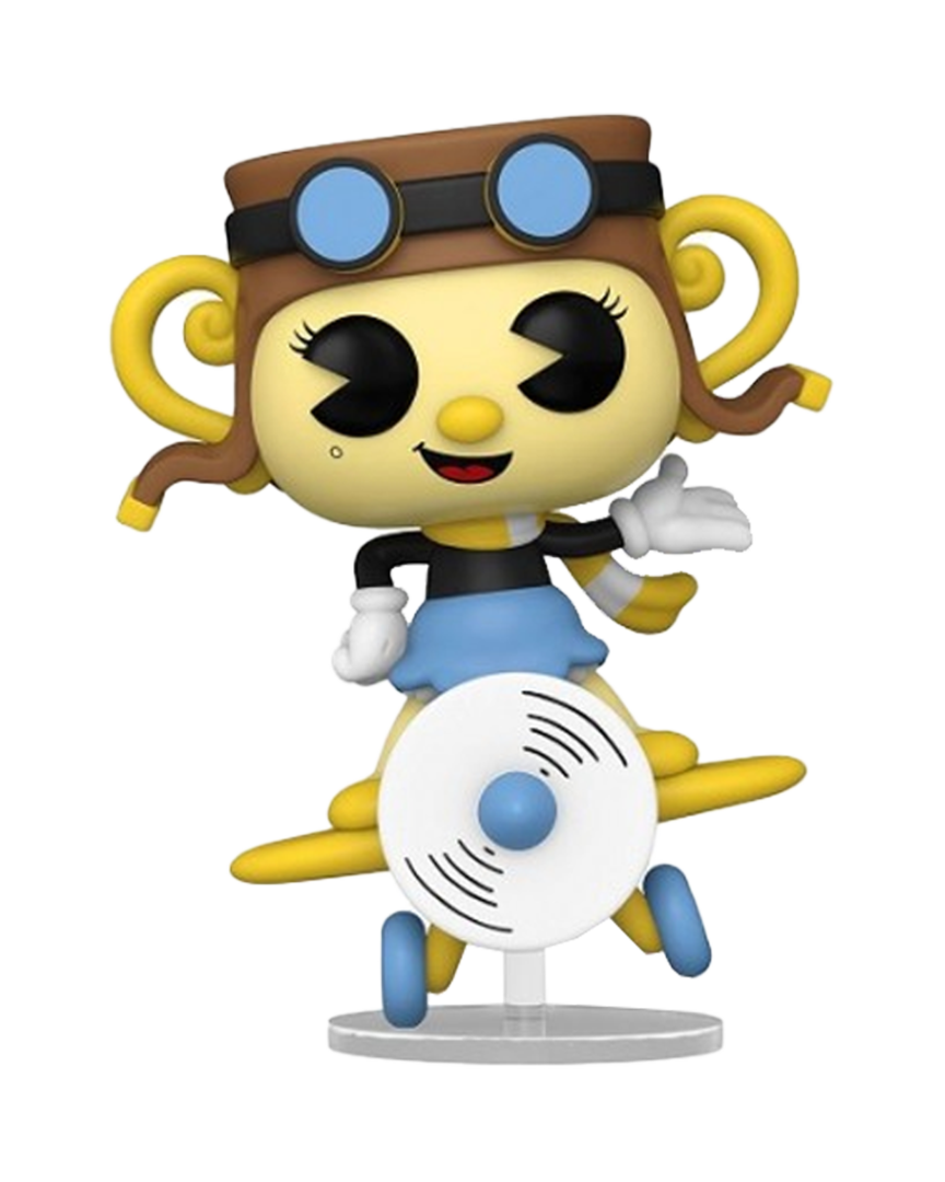 Figura pop! aeroplane ms. chalice cuphead 9cm