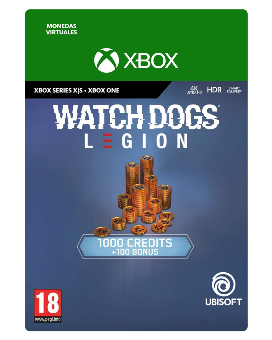 Watch dogs legion 1100 créditos wd