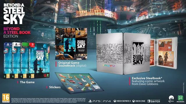 Comprar Beyond a Steel Sky Edición Book Xbox Series Limitada