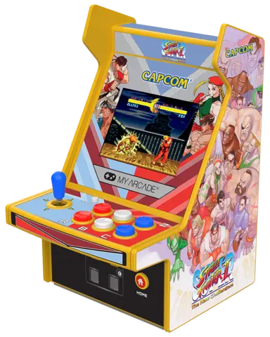 Consola Micro Player My Arcade Street Fighter II 2 juegos