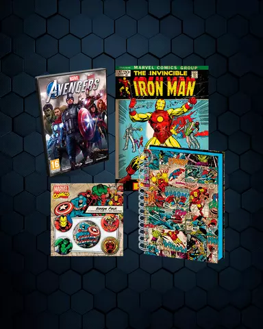 Marvel's Avengers + Lienzo Iron Man