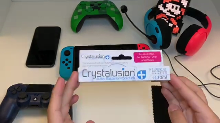 Comprar Desinfectante para Pantallas Crystalusion + Active Bacteria Protection PS4 vídeo 1