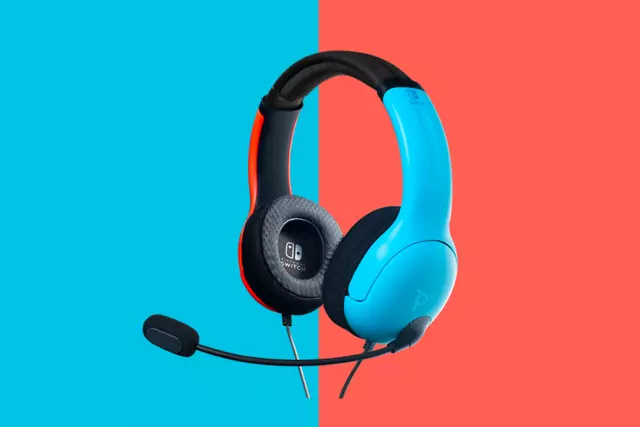 Comprar Auriculares Gaming Stereo LVL40 con Cable (Rojo/Azul) - Switch, Auriculares