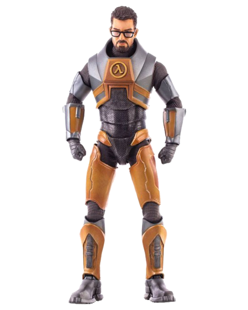 Figura gordon freeman half-life 2 32cm