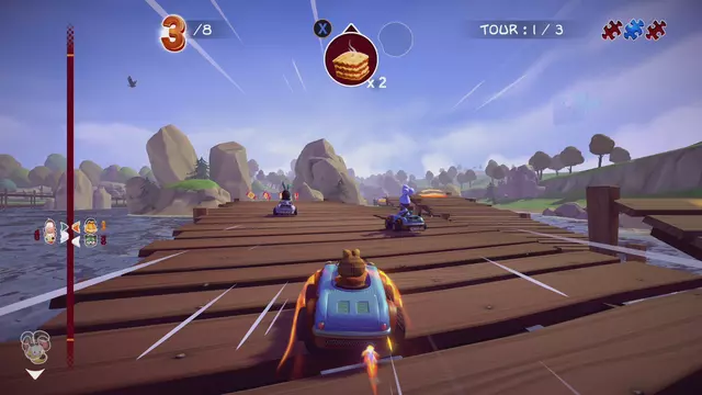 Comprar Garfield Kart Furious Racing PS4 Estándar screen 7