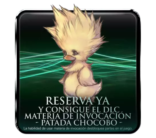 DLC Materia de Invocación "Patada Chocobo" FFVII