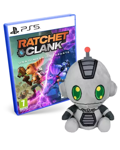 Ratchet & Clank: Una Dimensión Aparte + Peluche Ratchet & Clank "Clank" Stubbins
