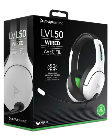 Comprar Auriculares Gaming LVL50 con Cable Blanco Xbox One