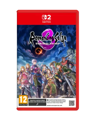 Carátula de Romancing Saga 3: Destinies United para Switch 2 (edición PAL España)