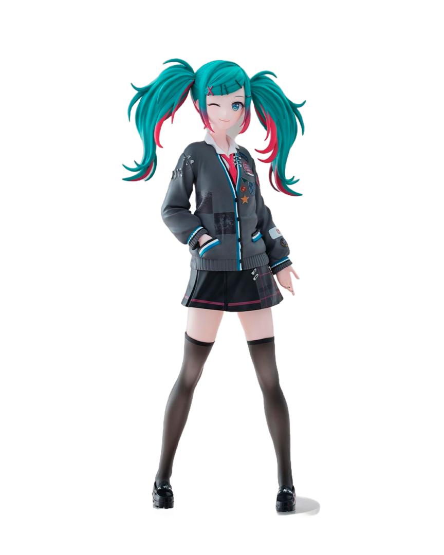 Figura hatsune miku school sekai ~brand new world~  colorful stage! sega
