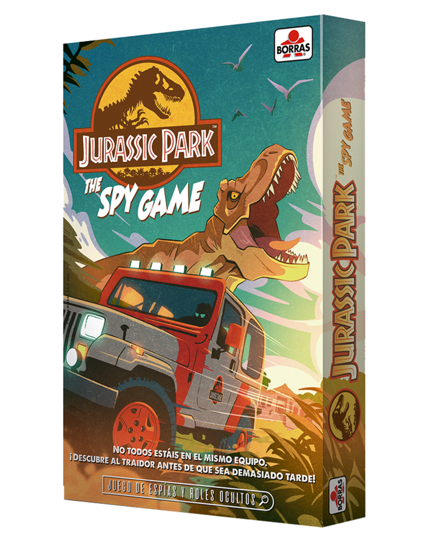 Juego de mesa jurassic park: spy game