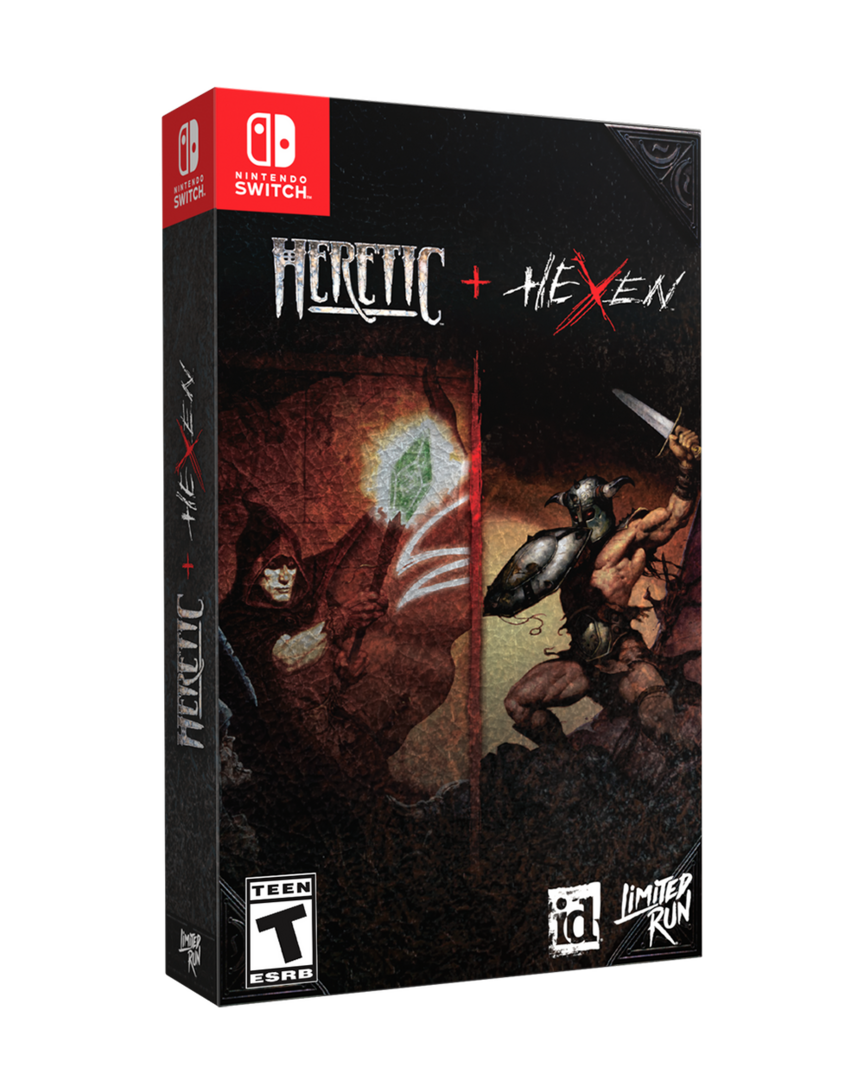 Heretic + hexen upgraded edition lrg - usa
