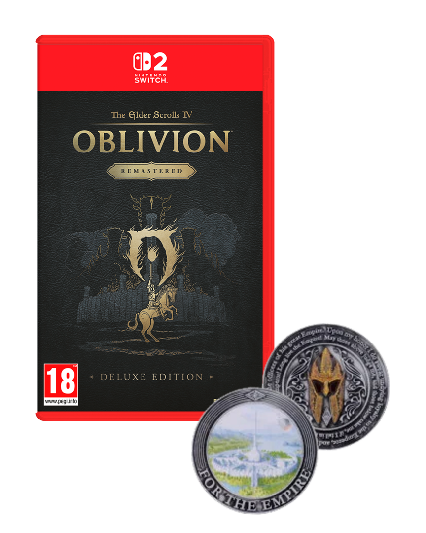 The Elder Scrolls IV Oblivion: Remastered Edición Deluxe + Moneda Ciudad Imperial Fanattik
