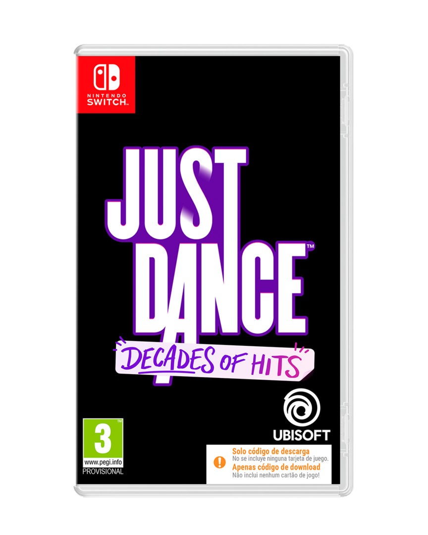 Just dance 2026: decades of hits (código de descarga)