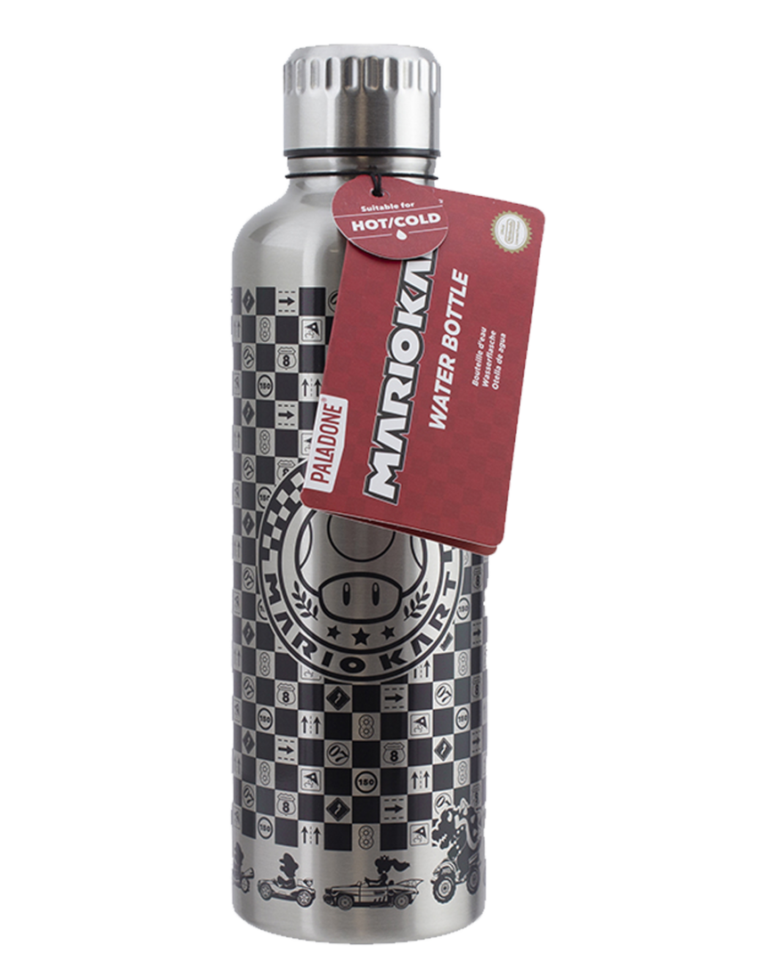 Botella Metálica 500 ml Mario Kart