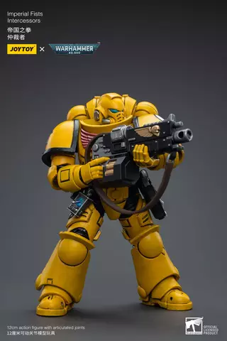 Reservar Figura Intercesor Imperial Fists Warhammer 40k 1/18 JoyToy Figuras Estándar