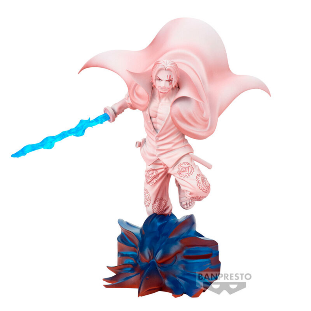 Banpresto - Figura de Accion Shanks One Piece Film Red - Senkozekkei 11cm BP88408
