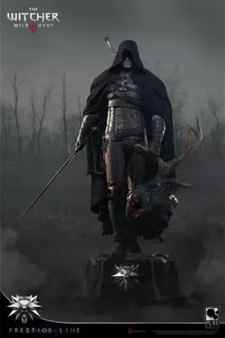 Reservar Estatua Resina Geralt de Rivia The Witcher 3 1/2 Prestige Line Pure Arts Estatuas