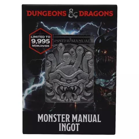 Comprar Lingote Manual Monstruos Dungeons & Dragons Edición Limitada Fanattik Limitada