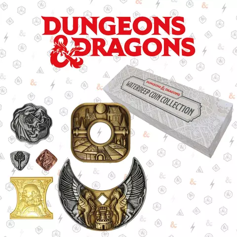 Comprar Colección Monedas Waterdeep Dungeons & Dragons Fanattik Limitada