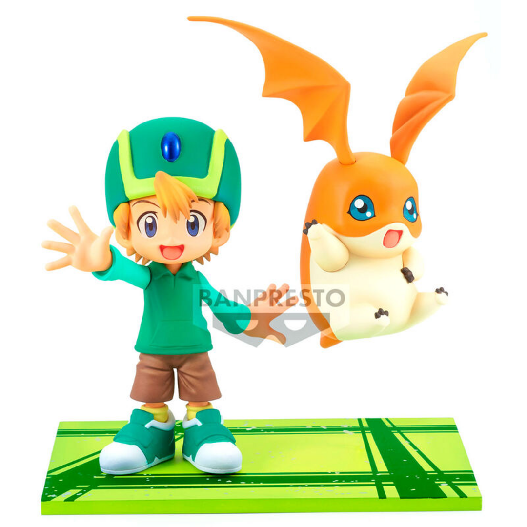 Banpresto Figura de Accion Takeru&Patamon - Digimon Adventure Dxf - Adventure Archives 15cm BP18976 Multicolor