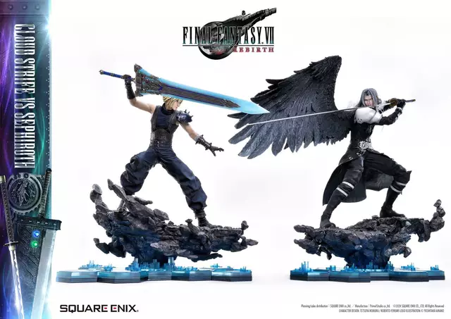 Reservar Pack 2 Estatuas Cloud y Sephiroth Final Fantasy VII Rebirth Masterline 1/4 Square Enix Estatuas