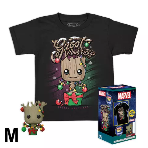 Comprar Groot - Camiseta M & PocketPOP Holiday Groot Figuras Estándar