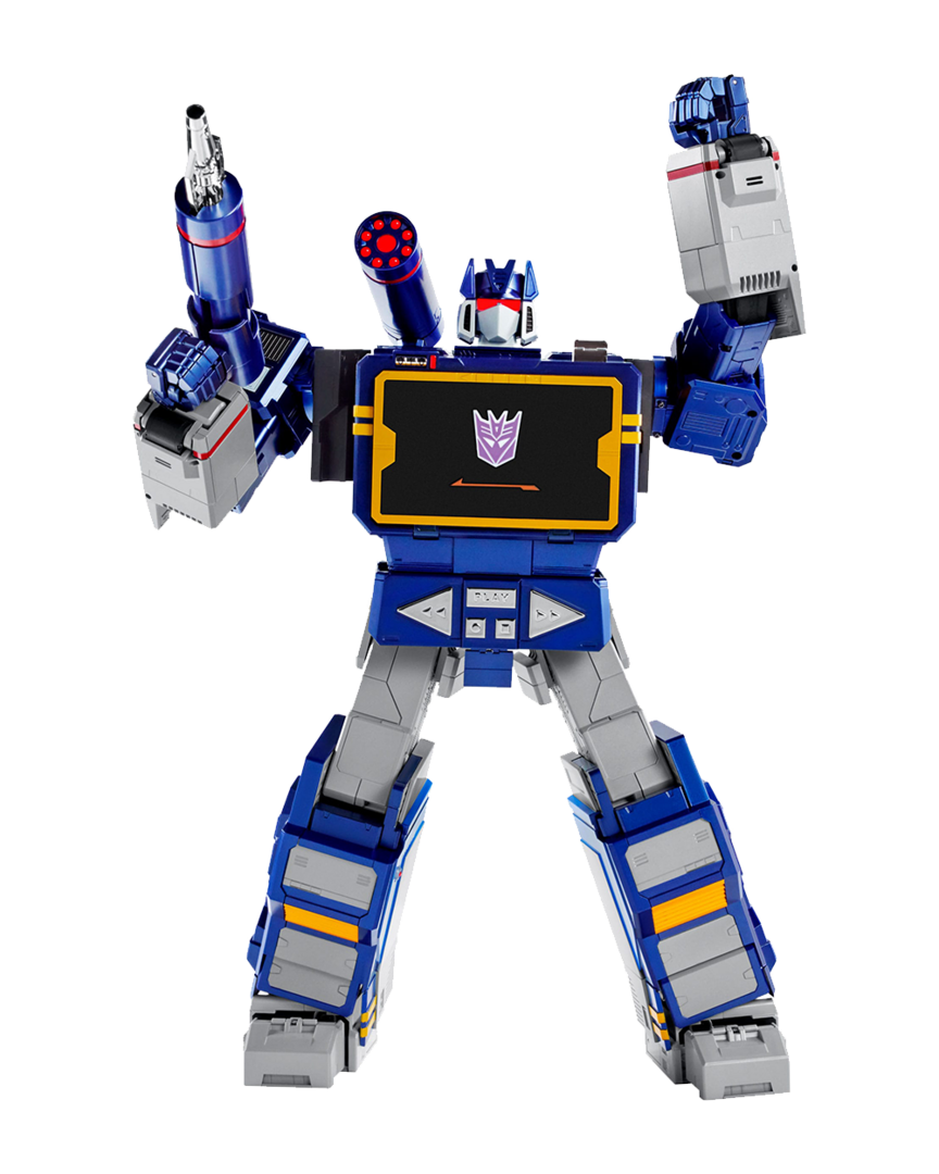 Robot interactivo Soundwave G1 Flagship Robosen Transformers 36 cm