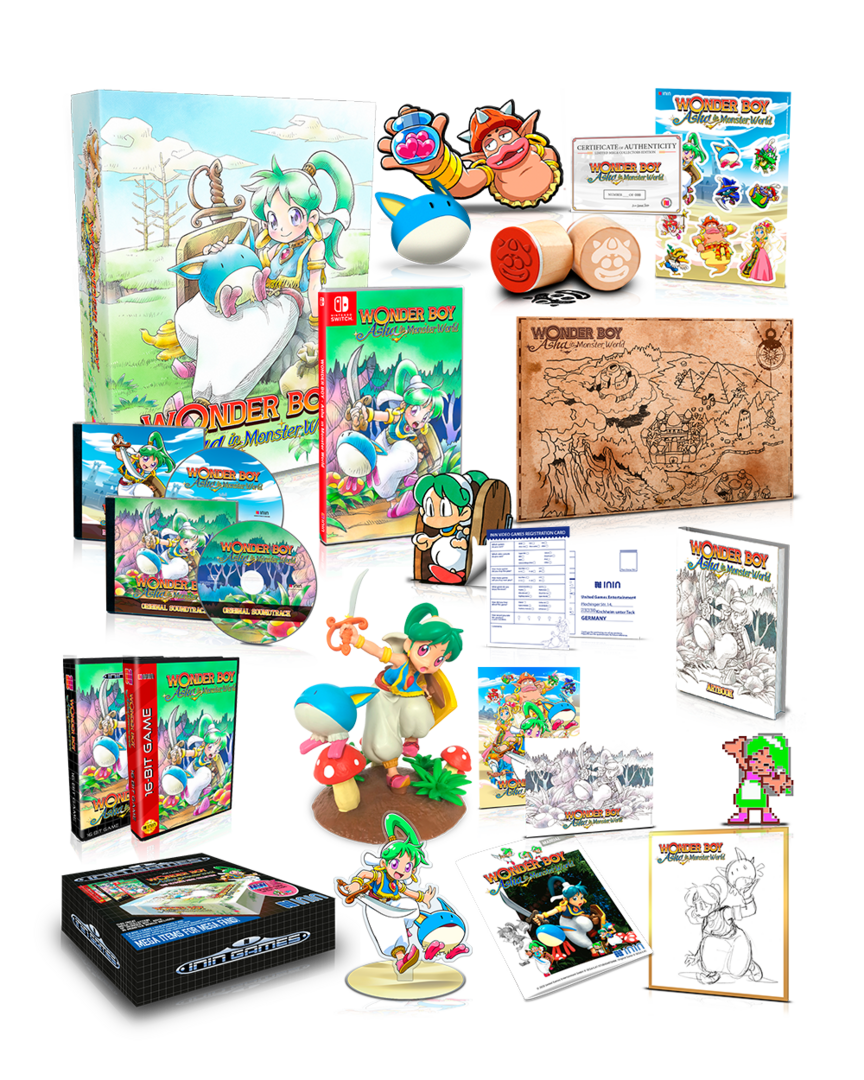 Wonder boy: asha in monsterland ultra collector's edition