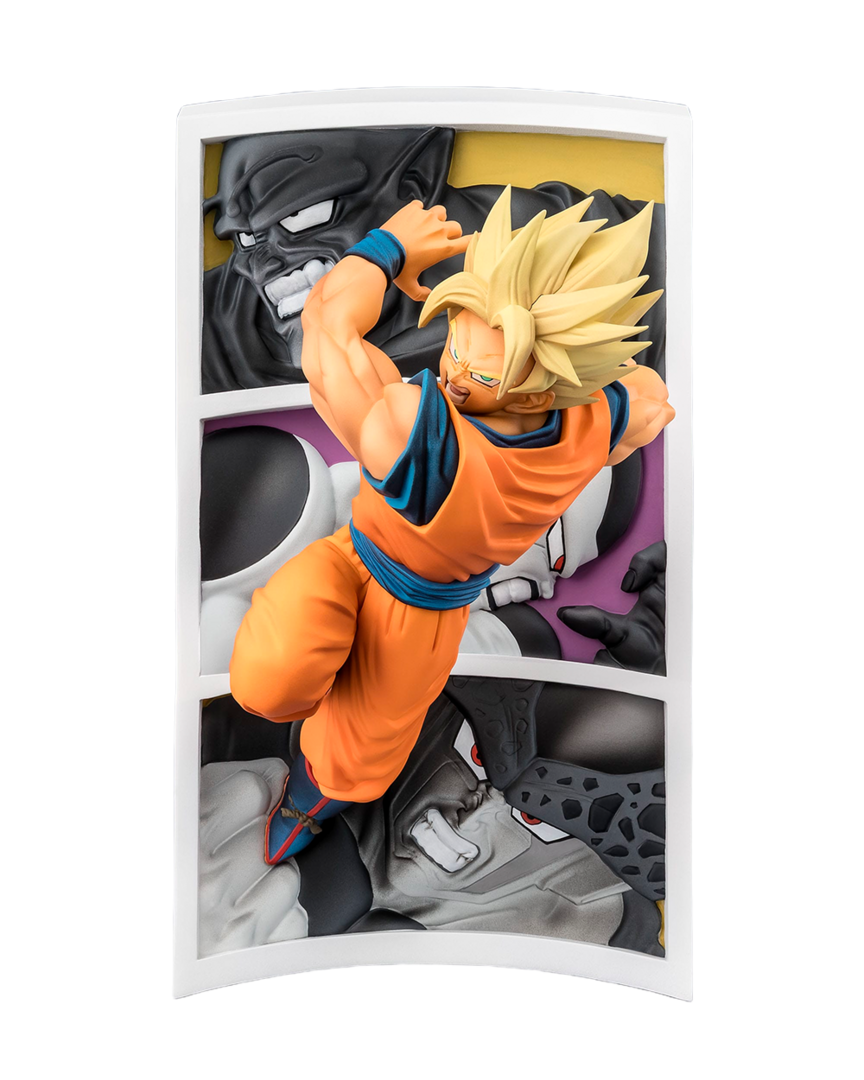TAMASHII Nations - Dragon Ball Z - Super Saiyan Son Goku -Trail of Battles- FiguartsZero Figura Coleccionable