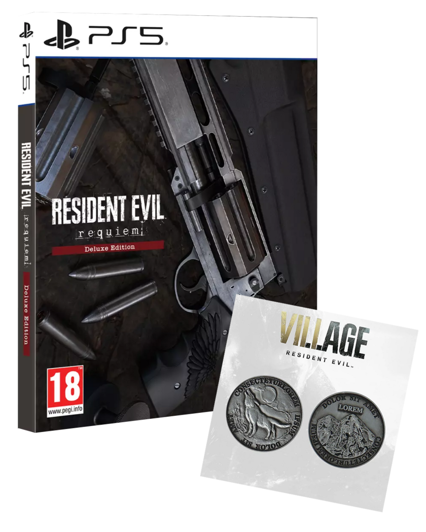 Resident evil requiem deluxe edition - import uk