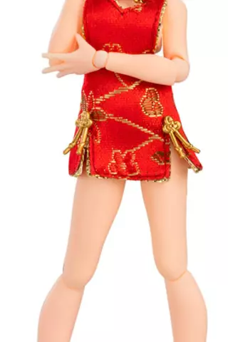 Comprar Female Body (Mika) With Mini Skirt Chinese Dress Outfit Ver Fig 13,5 cm Figma Styles Figuras