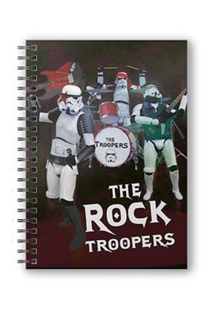 Libreta Espiral Rock Troopers Original Stormtrooper