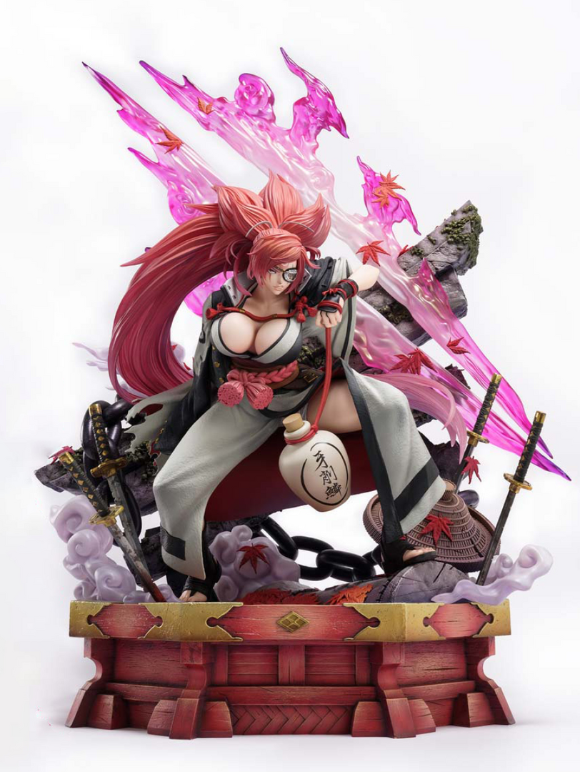 Estatua resina baiken guilty gear strive bonus ver. 1/4 ultimate premium masterline prime 1 studio