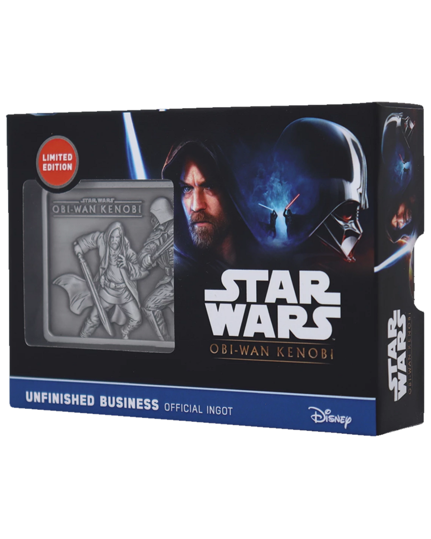 Lingote obi-wan kenobi star wars edición limitada
