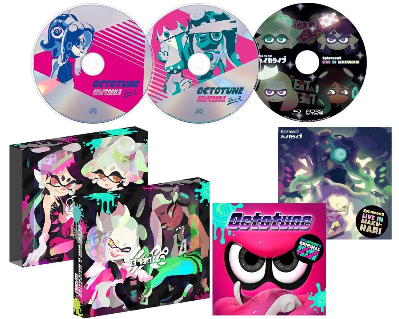 Splatoon 2 original soundtrack - octotune [2cd + blu-ray limited edition]