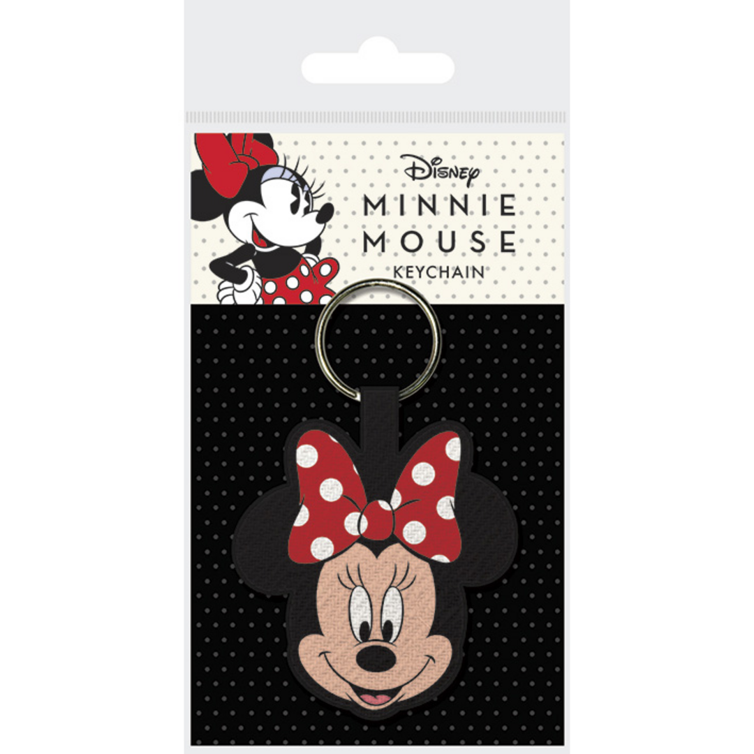 Minnie mouse - llavero tejido minnie head