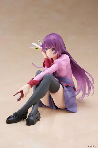 Reservar Figura Hitagi Senjougahara Monogatari Desktop Cute Taito 13cm Figuras Estándar
