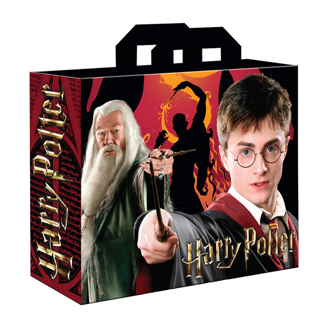 Harry potter - bolsa de rafia