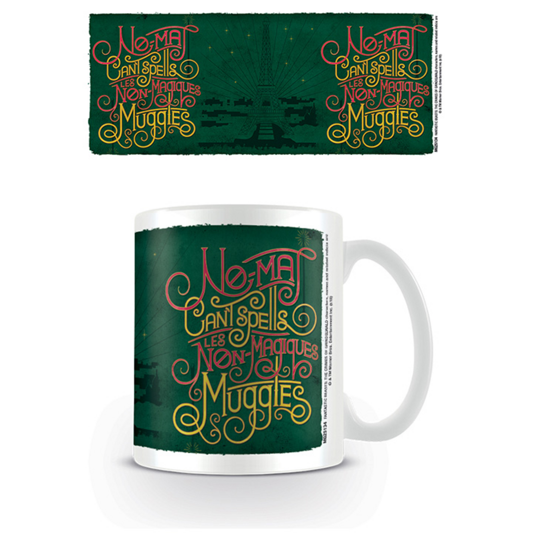 Animales fantásticos 2 - taza 320 ml les non magiques