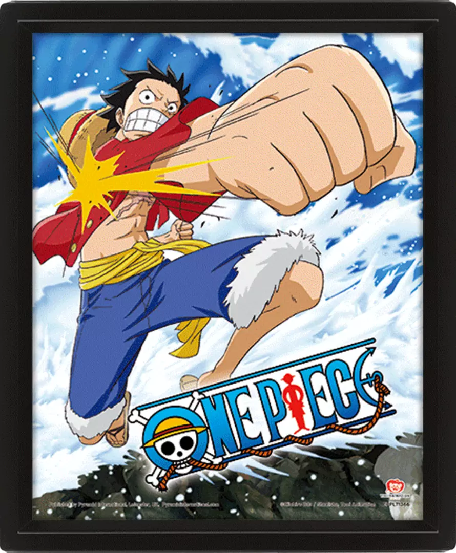 One Piece - Póster 3D Gum Gum Pistol
