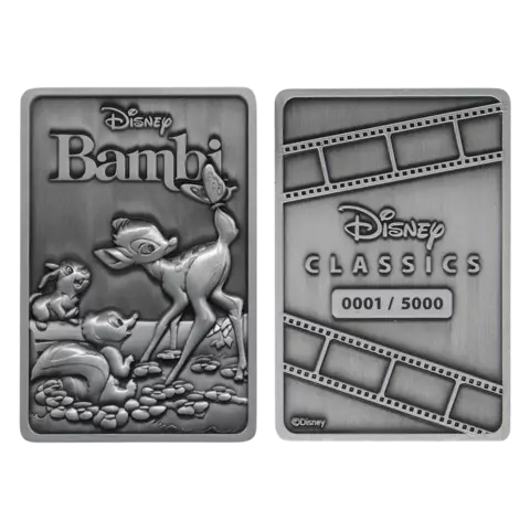 Lingote Bambi Disney Edición Limitada Fanattik