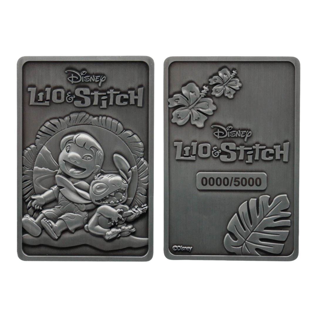 Fanattik Moneda De Lingote Edición Limitada Lilo Y Stitch